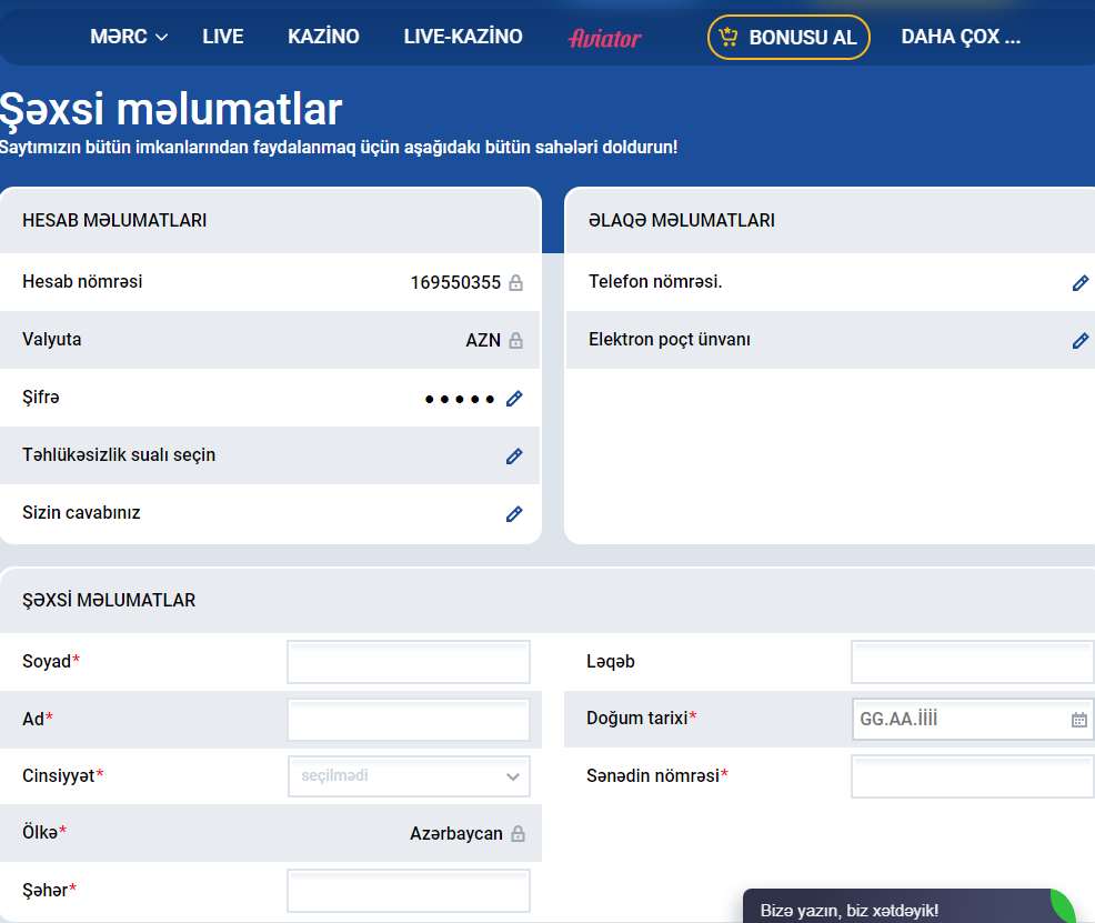 sexsi melumatlar mostbet