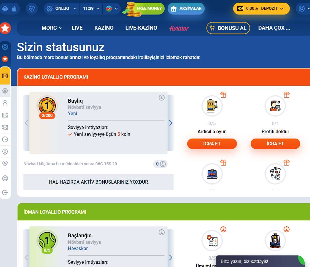 statusuniz mostbet